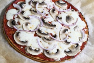 Пицца на основе из цветной капусты