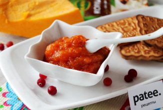 Повидло из тыквы с клюквой