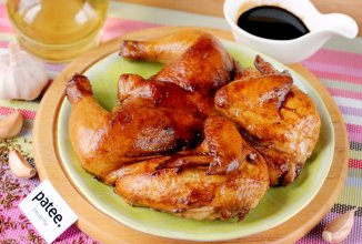 Курица в соевом соусе в духовке