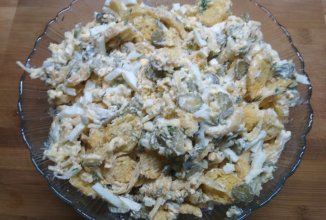 Сырный салат