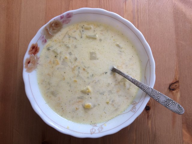 Тыквенный суп в мультиварке