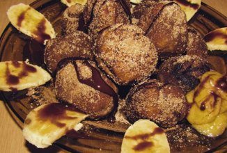 Имбирно-коричные пончики