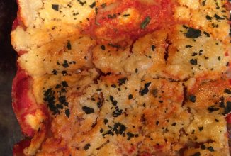 Лазанья с сыром из кешью