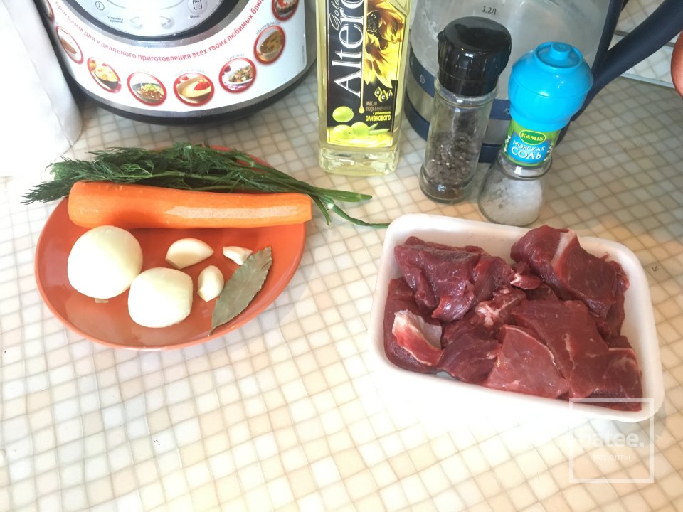 Гуляш в мультиварке - Шаг 1