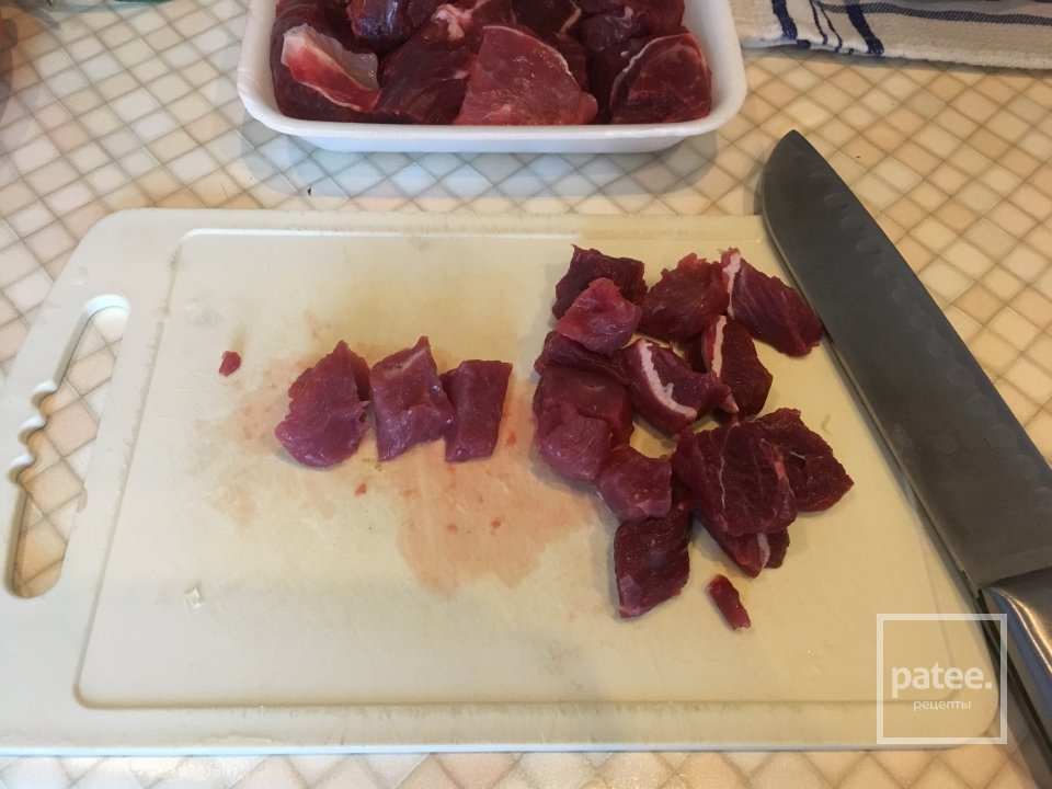 Гуляш в мультиварке - Шаг 2