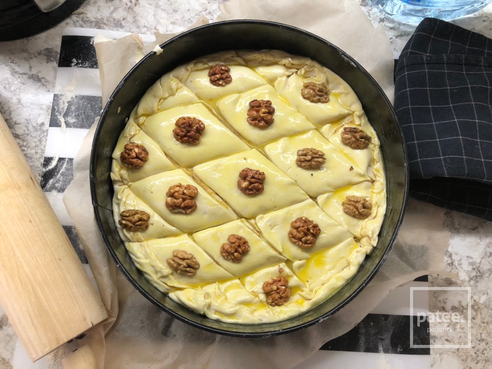 Пахлава из готового слоеного теста - Шаг 2