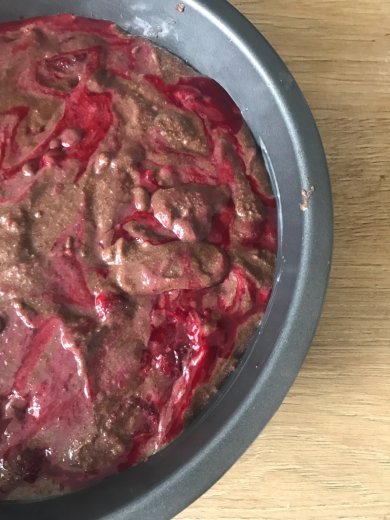 ПП Мраморный Бауни с вишней - Шаг 2