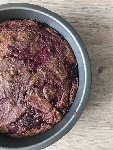 ПП Мраморный Бауни с вишней - Шаг 3