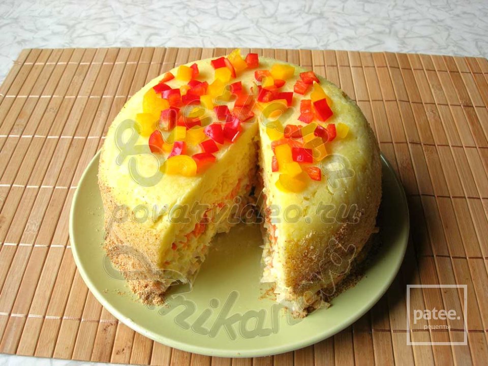 Салат "Пасхальный кулич" - Шаг 1