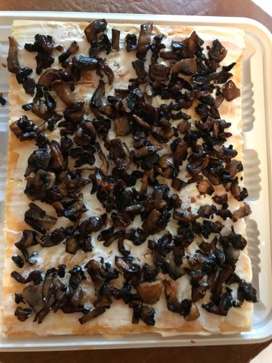 Грибной тортик с коржами Черока - Шаг 5