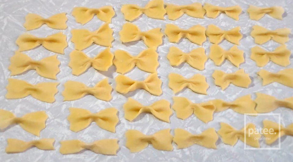 Паста. Фарфалле с грибами - Шаг 3