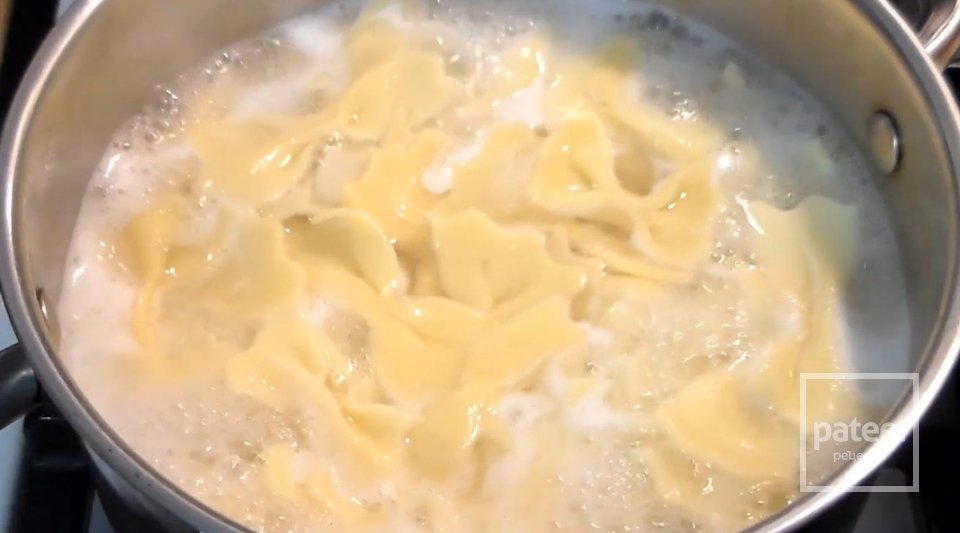 Паста. Фарфалле с грибами - Шаг 4