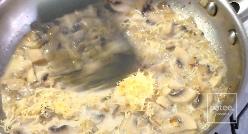 Паста. Фарфалле с грибами - Шаг 5