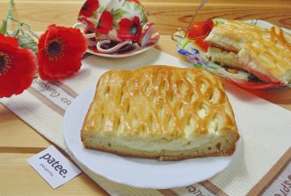 Пирог с творогом "Нежный"