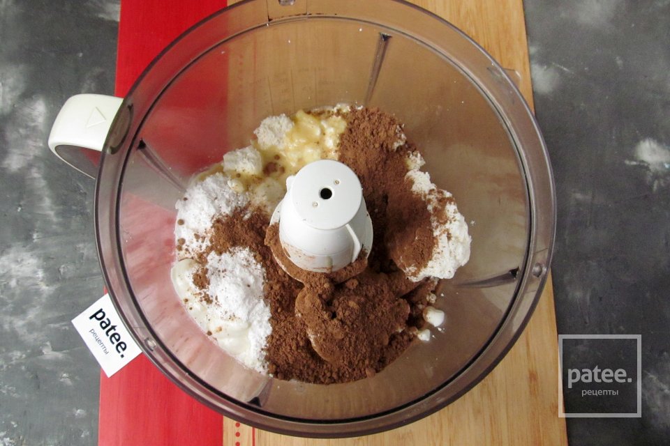 Шоколадная пасха с кокосом и печеньем - Шаг 6
