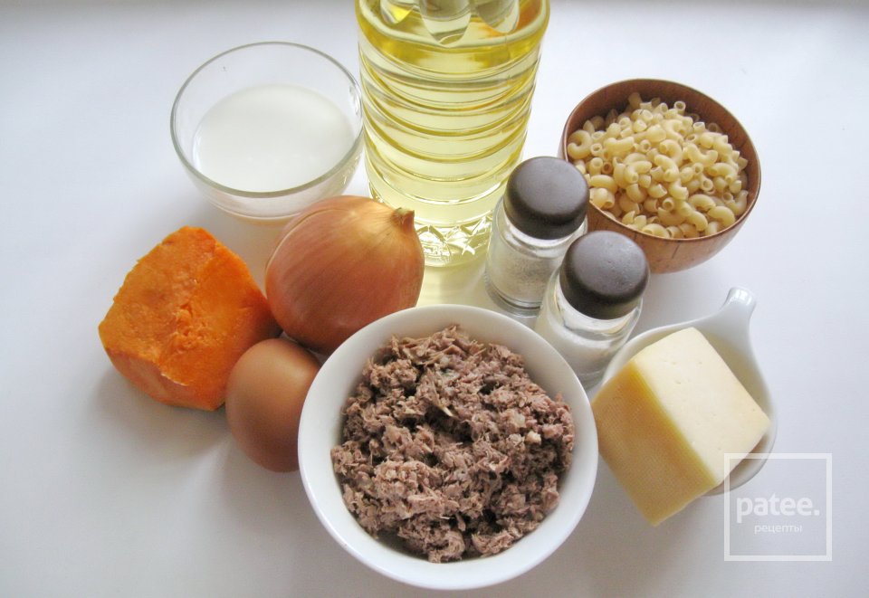 Запеканка из макарон с говядиной и сыром - Шаг 1