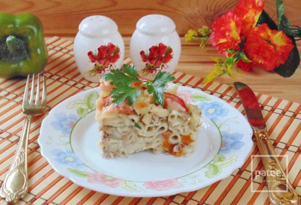 Запеканка из макарон с говядиной и сыром - Шаг 18