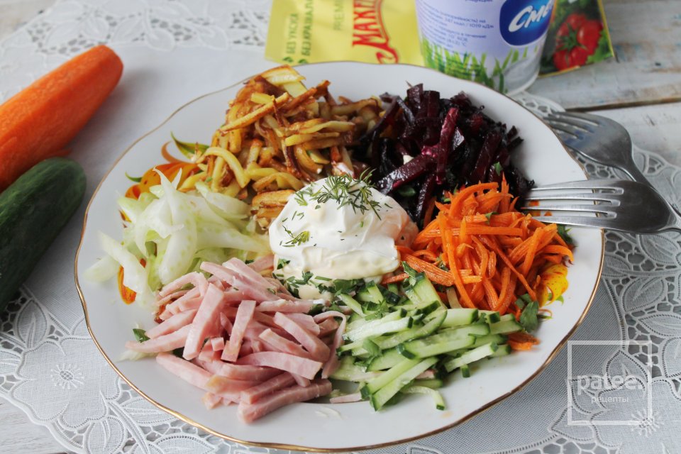 Салат по-татарски - Шаг 17