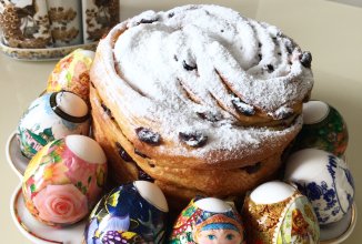 Кружевной кулич «Краффин»