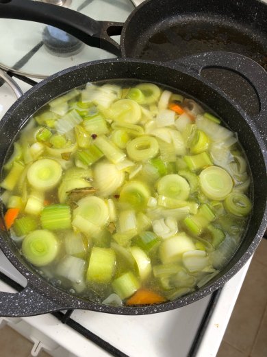 Суп-пюре из батата - Шаг 1