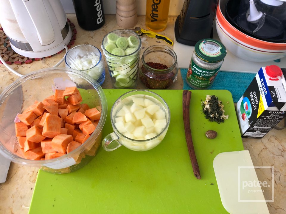 Суп-пюре из батата - Шаг 2