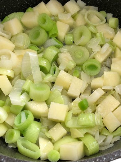 Суп-пюре из батата - Шаг 3