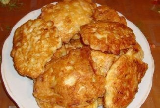 Куриные оладьи