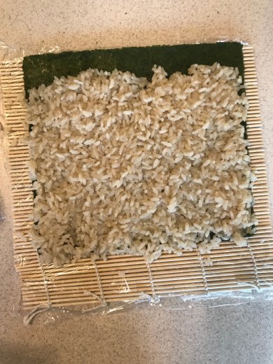 Суши Филадельфия и роллы с креветкой в темпуре) - Шаг 9