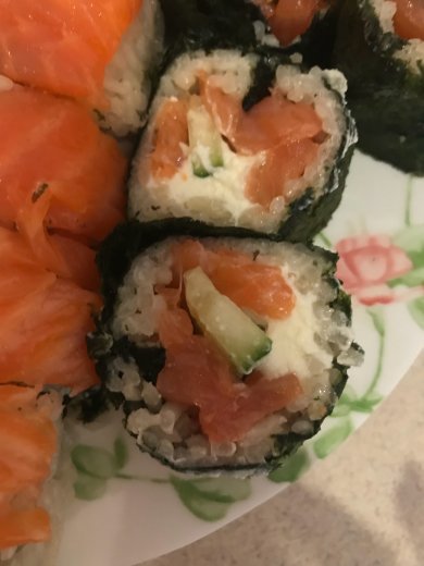 Суши Филадельфия и роллы с креветкой в темпуре) - Шаг 19