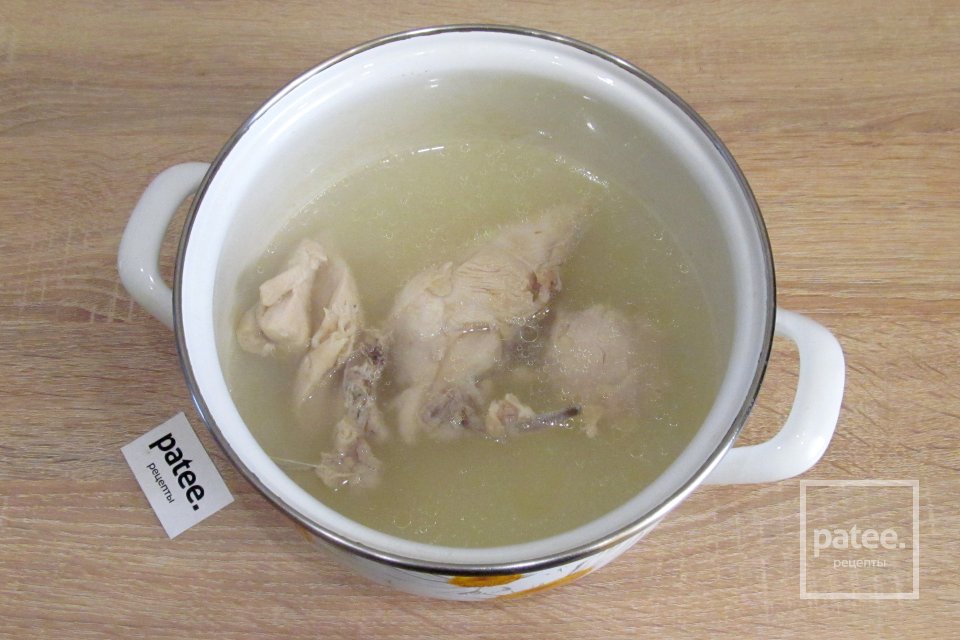 Салат с курицей и оливками - Шаг 2