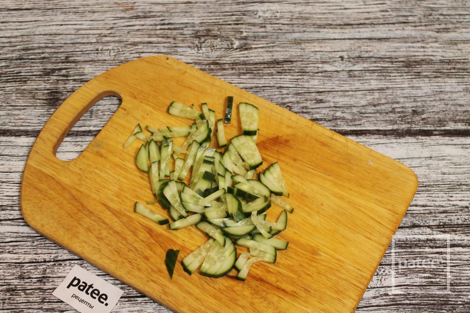 Салат из корейской моркови с куриными желудками - Шаг 14