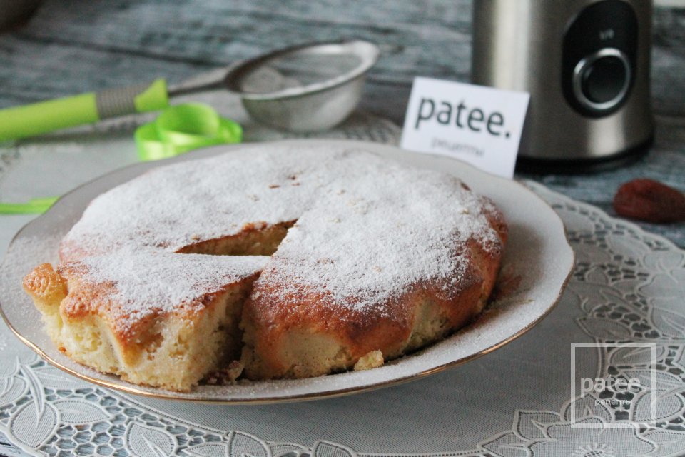 Пирог на майонезе с курагой и орехами - Шаг 14