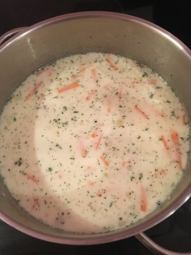 Сырный суп самый простой и вкусный 🤤 - Шаг 7