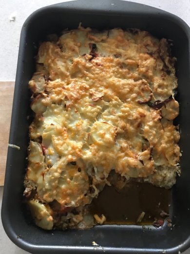 Мясная запеканка с картофелем - Шаг 17