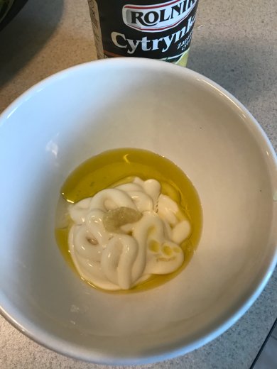 Салат Цезарь  классический с курицей - Шаг 3