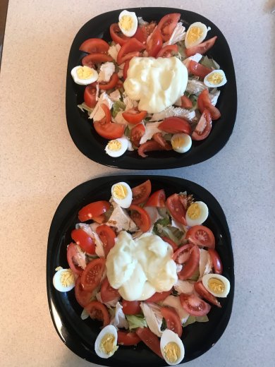 Салат Цезарь  классический с курицей - Шаг 7