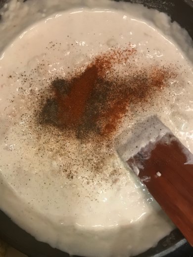 Жульен с курицей и грибами - Шаг 8