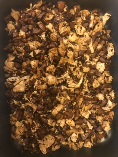 Жульен с курицей и грибами - Шаг 9