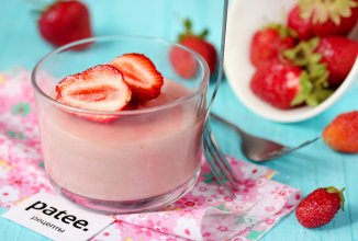 Клубничный пудинг