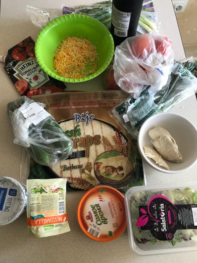 Шарма по-домашнему с сыром и куриным филе. - Шаг 1