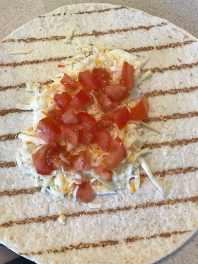 Шарма по-домашнему с сыром и куриным филе. - Шаг 4