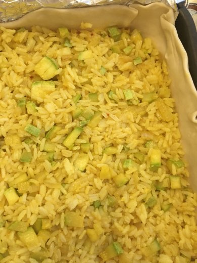 ПИРОГ С ЦУККИНИ - Шаг 4