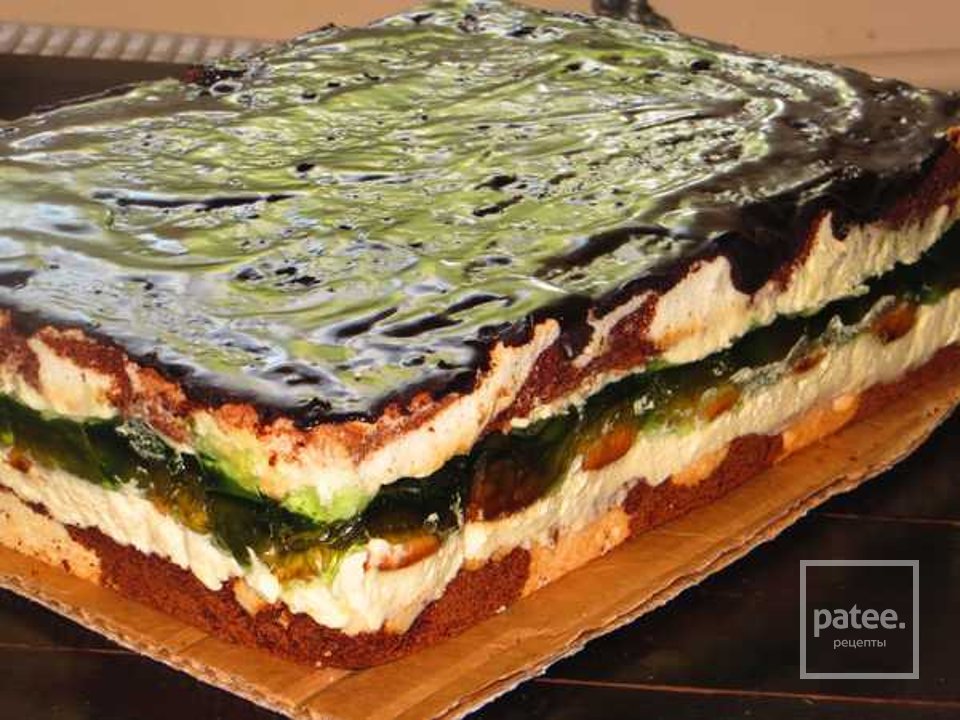 Торт " Очі цариці " - Шаг 8