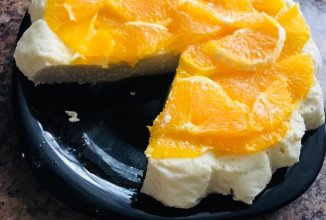 Запеканка творожная с апельсином ПП