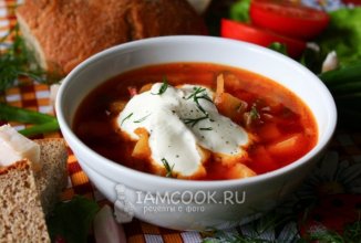 Український борщ