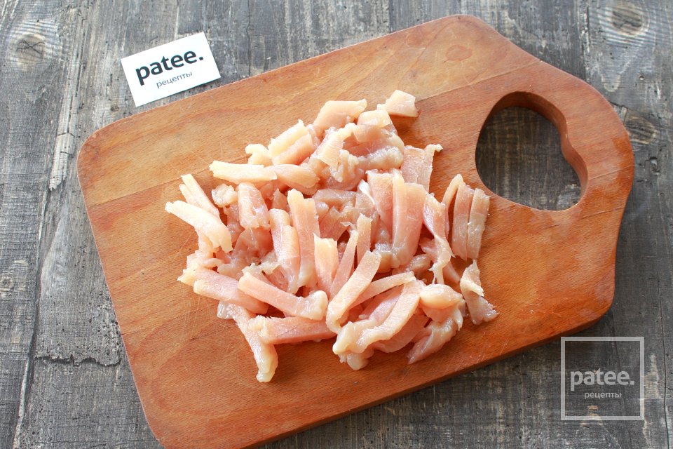 Драники с курицей и сыром - Шаг 2