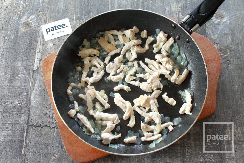 Драники с курицей и сыром - Шаг 4