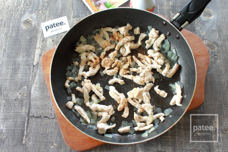 Драники с курицей и сыром - Шаг 5