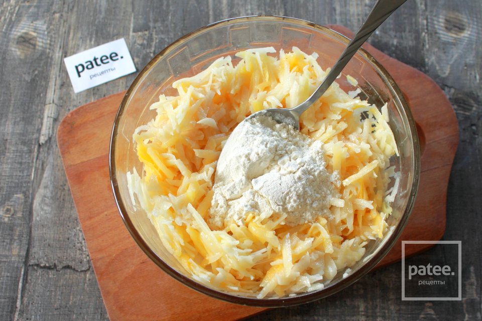 Драники с курицей и сыром - Шаг 8