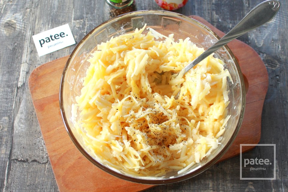 Драники с курицей и сыром - Шаг 9